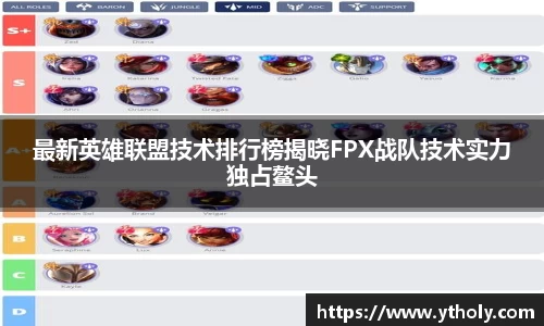 最新英雄联盟技术排行榜揭晓FPX战队技术实力独占鳌头